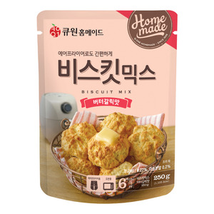 큐원 비스킷 믹스 버터갈릭 맛 (오븐/에어후라이기)